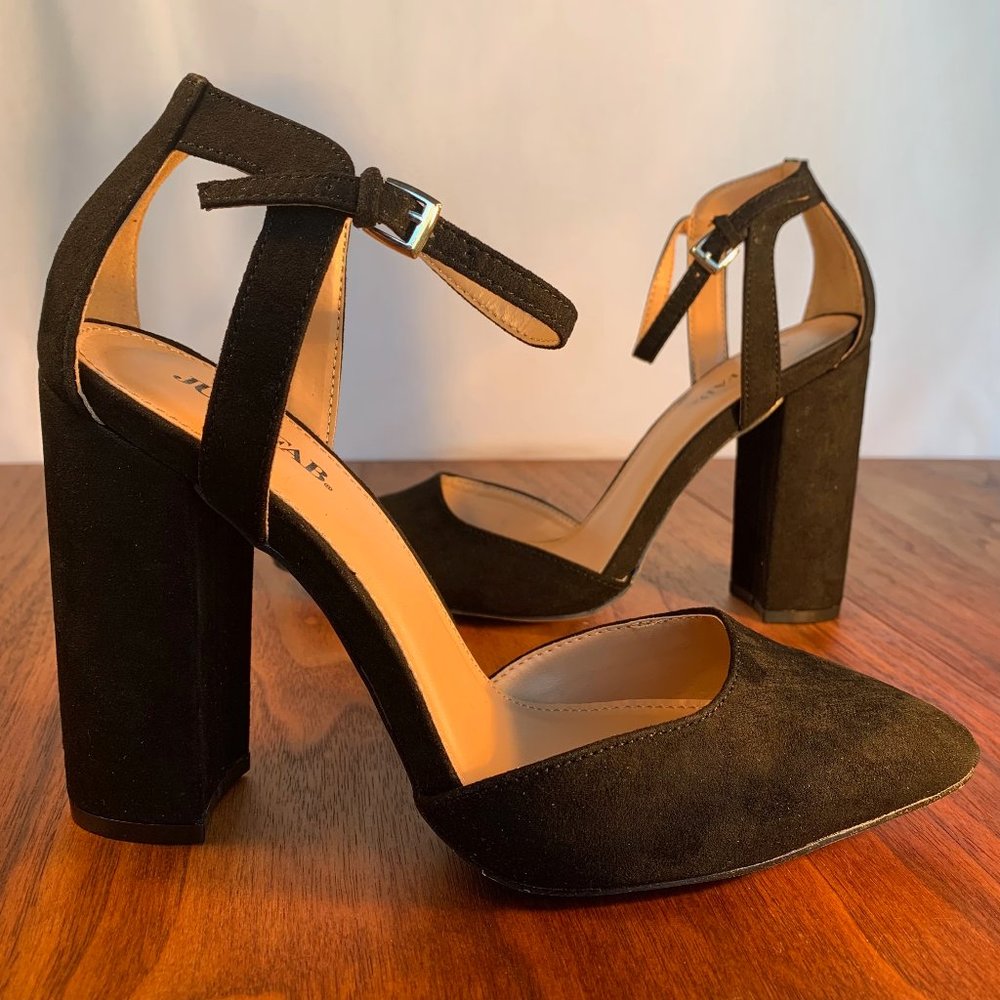Brand New Black Block Heel